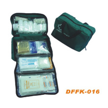 Trousse de premiers soins de couleur verte et sac de premiers soins de voyage (DFFK-016)